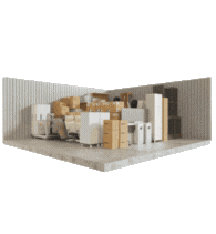 Mini bodega extra grande tamaño XXL — más de 14 m² U-Storage Colombia